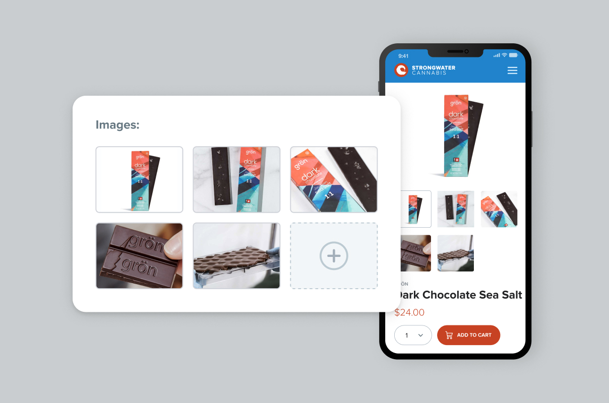 More photography can help your online cannabis menu shine