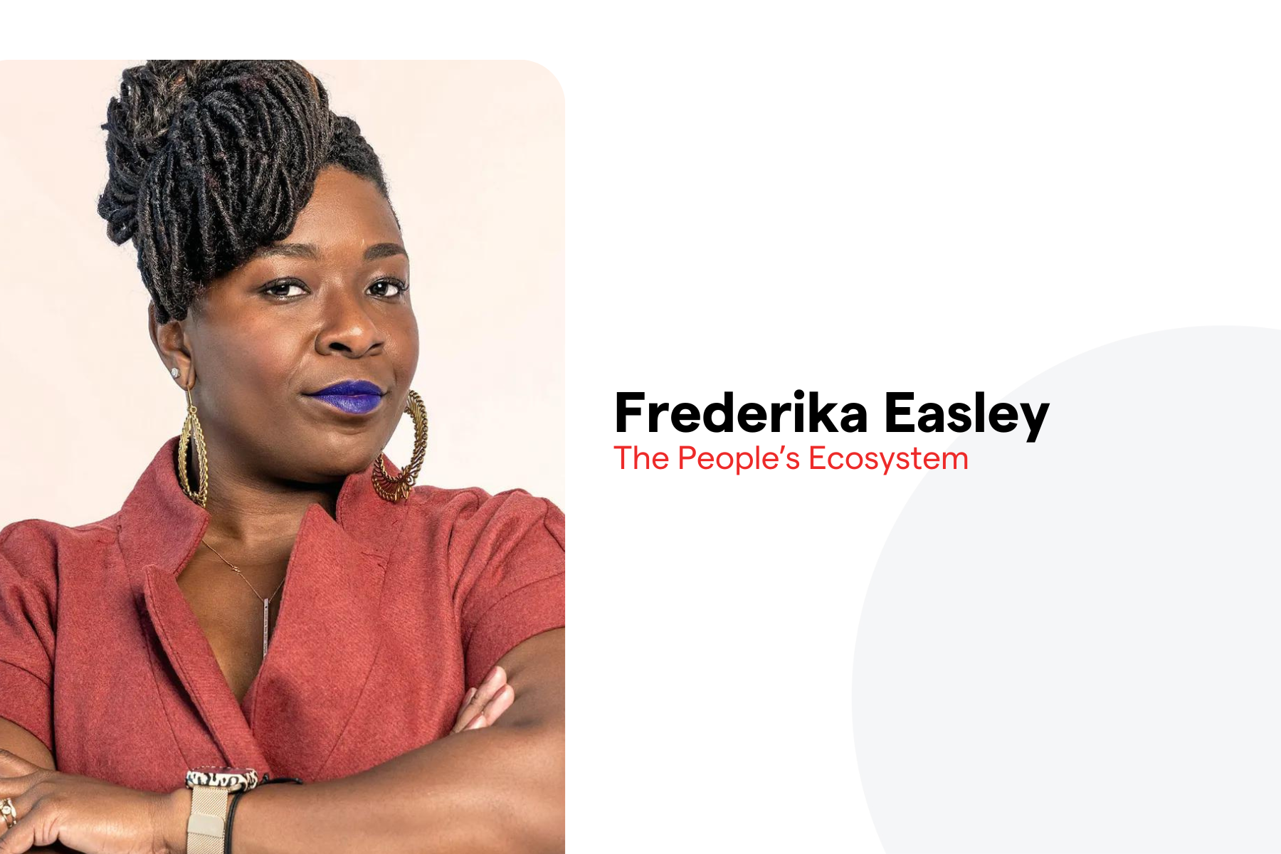 Advocacy and Innovation: A Conversation with Frederika Easley of The People's Ecosystem