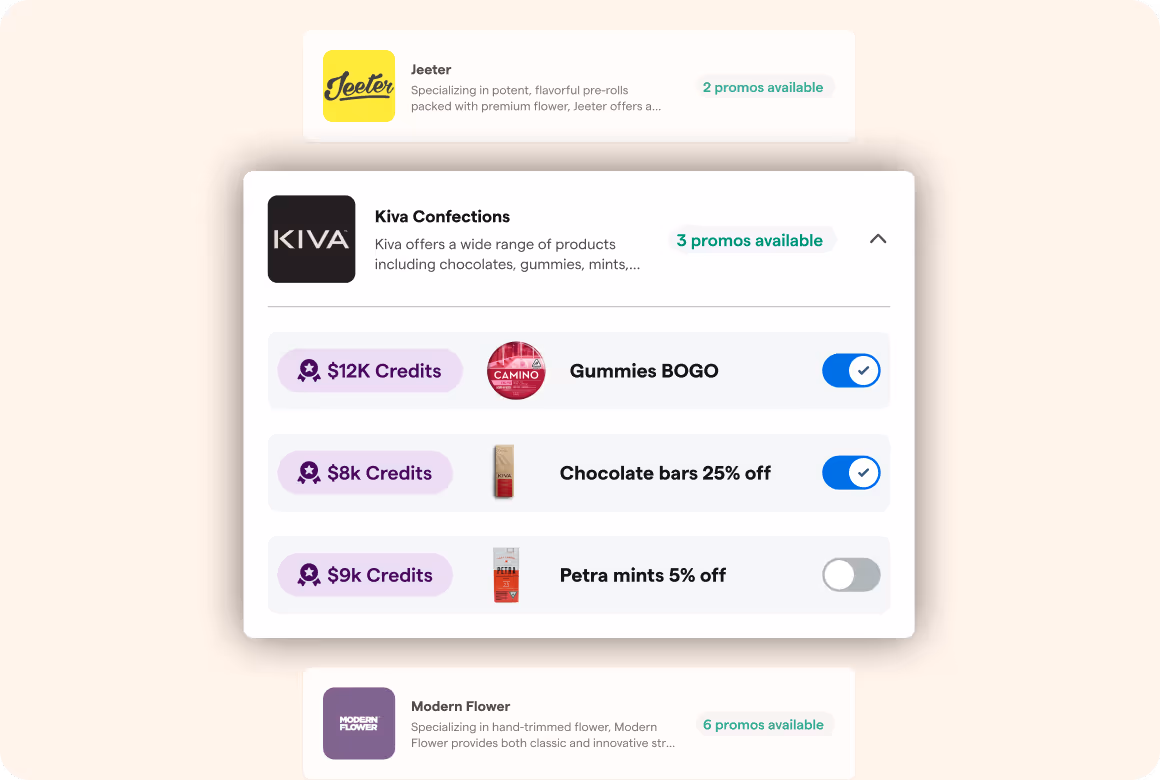 Brand Promotions & Credits